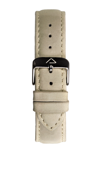 Beige suede leather strap - WOOD WATCHES Straps - ECO-FRIENDLY WATCHES HEADPEACE - HEADPEACE